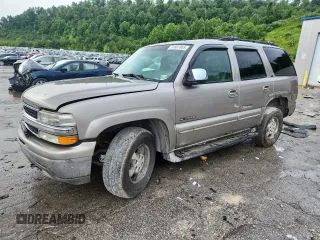 2002 Chevrolet Tahoe LT with VIN 1GNEK13Z12J175359, listed as a Copart auction lot 61607065 with Not provided miles and Salvage title. Bid and sale history available at DreamBid. Image 1.