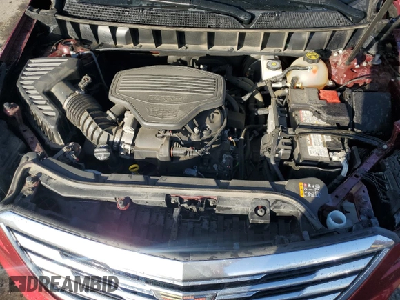 2019 Cadillac XT5 Luxury AWD with VIN 1GYKNDRSXKZ286616, listed as a Copart auction lot 48807865 with 77,074 mi miles and Salvage Title. Bid and sale history available at carsss.com. Image 12.