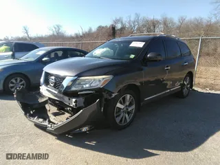 2013 Nissan Pathfinder SL with VIN 5N1AR2MN1DC646224, listed as a IAAI auction lot 41615804 with 102,072 mi miles. Bid and sale history available at carsss.com. Image 17.