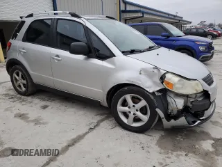 2008 Suzuki SX4 Regional Edition Touring with VIN JS2YA417185100065, listed as a Copart auction lot 48117885 with 153,683 mi miles and Salvage Title. Bid and sale history available at carsss.com. Image 4.