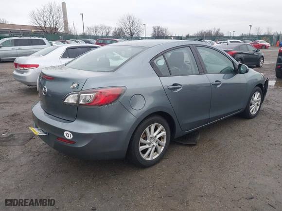 2012 Mazda Mazda3 i Touring with VIN JM1BL1VF4C1502088, listed as a IAAI auction lot 41474683 with 138,156 mi miles. Bid and sale history available at carsss.com. Image 4.