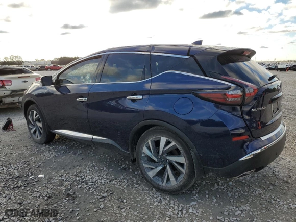 2024 Nissan Murano SL with VIN 5N1AZ2CJ3RC104306, listed as a Copart auction lot 42418024 with 152 mi miles and Salvage Title. Bid and sale history available at carsss.com. Image 2.