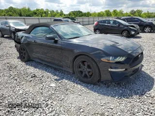 2018 Ford Mustang EcoBoost Premium with VIN 1FATP8UHXJ5111074, listed as a Copart auction lot 55725235 with 93,154 mi miles and Salvage title. Bid and sale history available at DreamBid. Image 4.