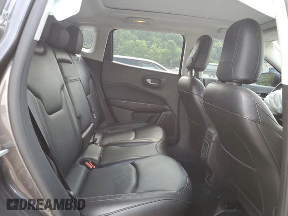 2020 Jeep Compass Limited with VIN 3C4NJDCB3LT146861, listed as a Copart auction lot 61550035 with 59,611 mi miles and Salvage title. Bid and sale history available at DreamBid. Image 11.