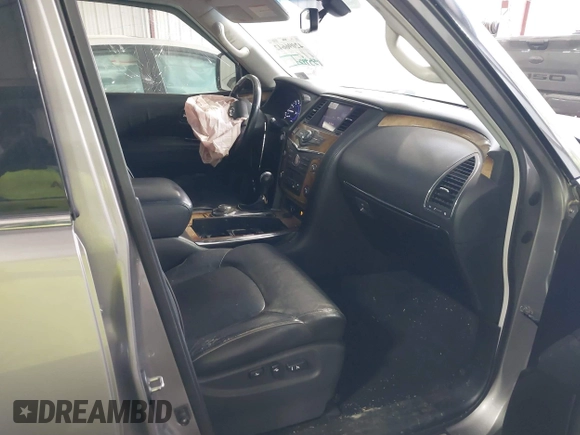 2012 Infiniti QX56 7-passenger z VIN JN8AZ2NE4C9020217, wystawiony jako IAAI lot #42096642 z przebiegiem 155 992 mil mil oraz . Historia ofert i sprzedaży dostępna na DreamBid. Obrazek 5.
