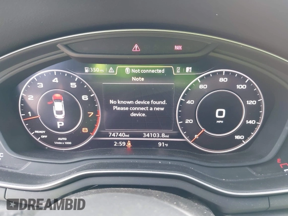 2018 Audi A5 Sportback Premium Plus с VIN WAUENCF57JA056523, выставлен на аукционе IAAI как лот 42260381 с пробегом 74 740 миль миль и . История ставок и продаж доступна на DreamBid. Изображение 7.