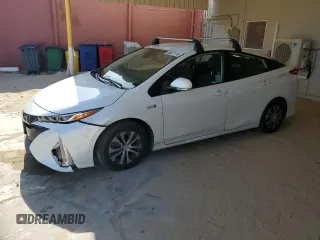 2021 Toyota Prius LE with VIN JTDKAMFP5M3186379, listed as a Copart auction lot 58527115 with 93,203 mi miles and Salvage title. Bid and sale history available at DreamBid. Image 1.