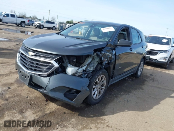 2020 Chevrolet Equinox LS with VIN 3GNAXHEV5LS519388, listed as a IAAI auction lot 41838631 with 128,907 mi miles. Bid and sale history available at carsss.com. Image 17.