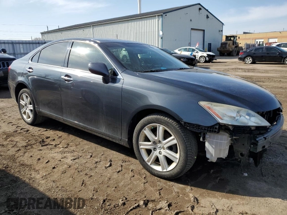 2009 Lexus ES 330 with VIN JTHBJ46G092287325, listed as a Copart auction lot 46829375 with 164,985 mi miles and Salvage Title. Bid and sale history available at DreamBid. Image 4.
