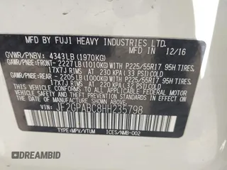 2017 Subaru Crosstrek Premium z VIN JF2GPABC8HH235798, wystawiony jako IAAI lot #42230397 z przebiegiem 111 746 mil mil oraz . Historia ofert i sprzedaży dostępna na DreamBid. Obrazek 9.