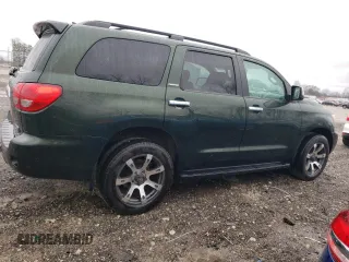 2010 Toyota Sequoia Ltd with VIN 5TDJW5G17AS028083, listed as a Copart auction lot 49801775 with 174,042 mi miles and Salvage Title. Bid and sale history available at carsss.com. Image 3.