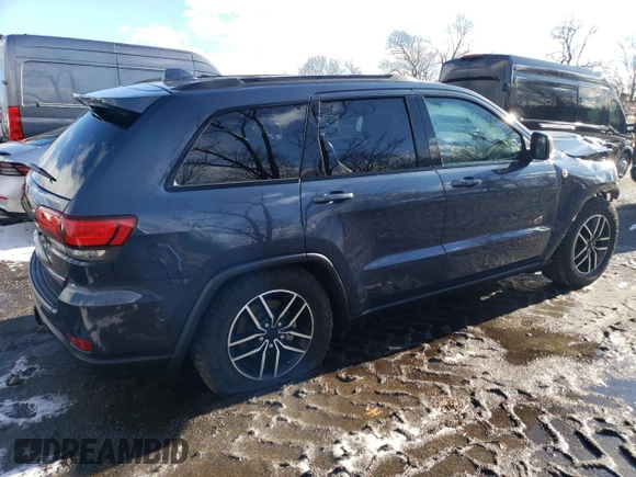 2021 Jeep Grand Cherokee Trailhawk with VIN 1C4RJFLG5MC616104, listed as a Copart auction lot 44146565 with 58,034 mi miles and Salvage Title. Bid and sale history available at carsss.com. Image 3.