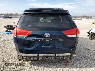 2012 Toyota Sienna LE AAS with VIN 5TDKK3DC1CS222623, listed as a Copart auction lot 44510455 with 164,491 mi miles and Salvage Title. Bid and sale history available at carsss.com. Image 6.