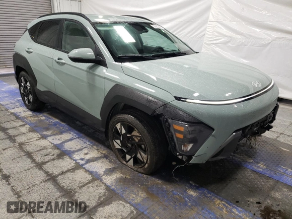 2025 Hyundai Kona SEL with VIN KM8HB3AB4SU239802, listed as a Copart auction lot 45204555 with 1,509 mi miles and Clean Title. Bid and sale history available at carsss.com. Image 4.
