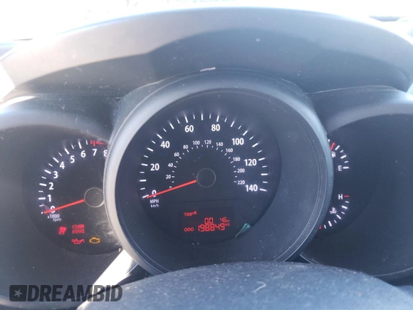 2013 Kia Soul with VIN KNDJT2A56D7513994, listed as a Copart auction lot 87856665 with 198,849 mi miles and Salvage Title. Bid and sale history available at carsss.com. Image 9.