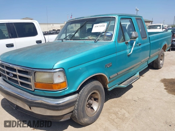 1995 Ford F-150 with VIN 1FTEX15H6SKA50480, listed as a IAAI auction lot 41871550 with 161,971 mi miles. Bid and sale history available at carsss.com. Image 2.