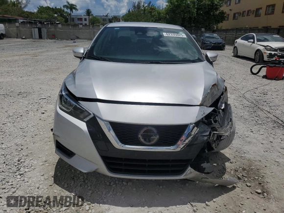 2021 Nissan Versa SV with VIN 3N1CN8EV9ML878622, listed as a Copart auction lot 62335025 with 88,278 mi miles and Non repairable. Bid and sale history available at DreamBid. Image 5.