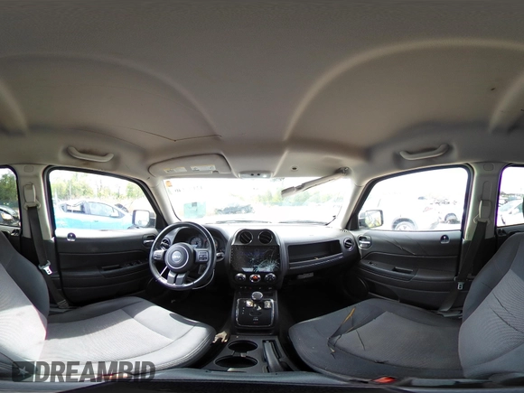 2014 Jeep Patriot Latitude with VIN 1C4NJRFB3ED847997, listed as a IAAI auction lot 42109140 with 121,299 mi miles and . Bid and sale history available at carsss.com. Image 18.