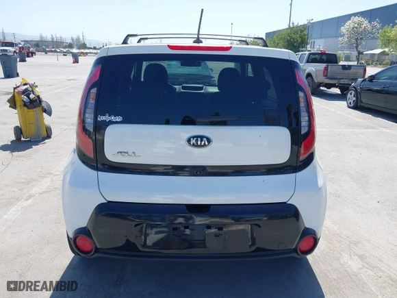 2016 Kia Soul + with VIN KNDJP3A59G7292180, listed as a IAAI auction lot 42004754 with 98,066 mi miles. Bid and sale history available at carsss.com. Image 16.