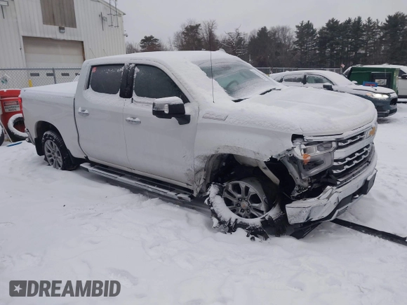 2024 Chevrolet Silverado 1500 LTZ with VIN 1GCUDGED0RZ401759, listed as a IAAI auction lot 41177004 with 2,514 mi miles and . Bid and sale history available at DreamBid. Image 1.