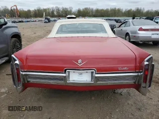 1966 Cadillac DeVille z VIN F6287812, wystawiony jako Copart lot #76001014 z przebiegiem 83 176 mil mil oraz Czysty tytuł • Clean title. Historia ofert i sprzedaży dostępna na DreamBid. Obrazek 6.