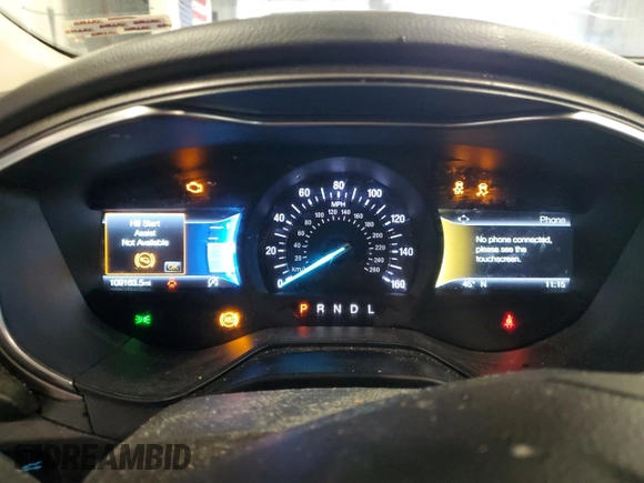 2020 Ford Fusion SE with VIN 3FA6P0HD4LR146442, listed as a Copart auction lot 51035875 with 109,163 mi miles and Salvage Title. Bid and sale history available at DreamBid. Image 9.