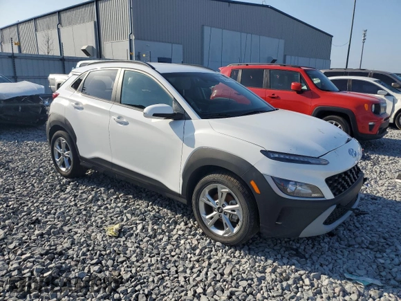 2023 Hyundai Kona SEL with VIN KM8K62AB9PU018823, listed as a Copart auction lot 54870305 with 24,585 mi miles and Clean Title. Bid and sale history available at DreamBid. Image 4.