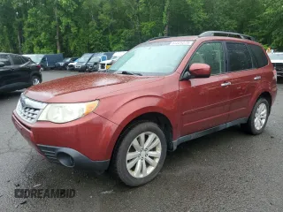 2012 Subaru Forester X Premium with VIN JF2SHADC7CH453583, listed as a Copart auction lot 61231275 with 125,312 mi miles and Salvage title. Bid and sale history available at DreamBid. Image 1.