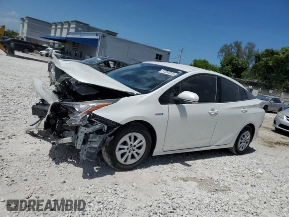 2016 Toyota Prius Two z VIN JTDKBRFU4G3004742, wystawiony jako Copart lot #57834035 z przebiegiem 71 767 mil mil oraz Szkoda całkowita • Salvage title. Historia ofert i sprzedaży dostępna na DreamBid. Obrazek 1.
