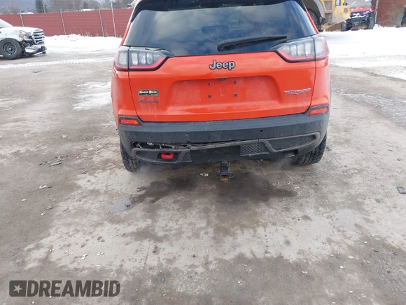 2021 Jeep Cherokee Trailhawk с VIN 1C4PJMBX7MD119790, выставлен на аукционе IAAI как лот 41303544 с пробегом 39 379 миль миль и . История ставок и продаж доступна на DreamBid. Изображение 6.