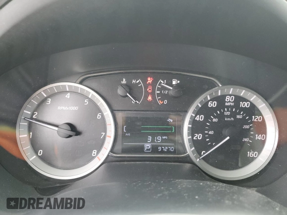2015 Nissan Sentra SR with VIN 3N1AB7AP7FY240926, listed as a Copart auction lot 53526655 with 97,270 mi miles and Salvage Title. Bid and sale history available at DreamBid. Image 9.