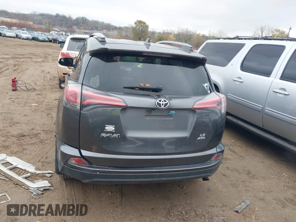 2017 Toyota RAV4 LE with VIN JTMBFREV3HJ704411, listed as a IAAI auction lot 40868831 with 102,729 mi miles. Bid and sale history available at carsss.com. Image 16.