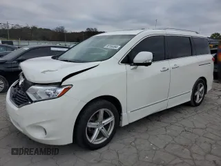 2013 Nissan Quest LE with VIN JN8AE2KPXD9071188, listed as a Copart auction lot 80166364 with 128,408 mi miles and Clean Title. Bid and sale history available at carsss.com. Image 1.