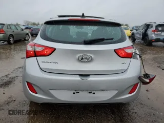 2013 Hyundai Elantra GT with VIN KMHD35LE4DU054151, listed as a Copart auction lot 72439174 with 52,975 mi miles and Salvage Title. Bid and sale history available at carsss.com. Image 6.