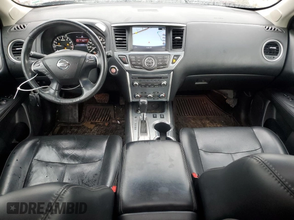 2017 Nissan Pathfinder S with VIN 5N1DR2MN0HC611967, listed as a Copart auction lot 47572445 with 145,249 mi miles and Salvage Title. Bid and sale history available at DreamBid. Image 8.