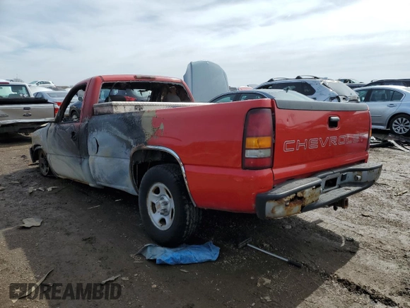 1999 Chevrolet Silverado 1500 with VIN 1GCEC14W5XZ177120, listed as a Copart auction lot 49986155 with 0 mi miles and Salvage Title. Bid and sale history available at carsss.com. Image 2.