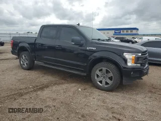2018 Ford F-150 XL with VIN 1FTEW1EPXJFB04008, listed as a Copart auction lot 61062825 with 94,030 mi miles and Salvage title. Bid and sale history available at DreamBid. Image 4.
