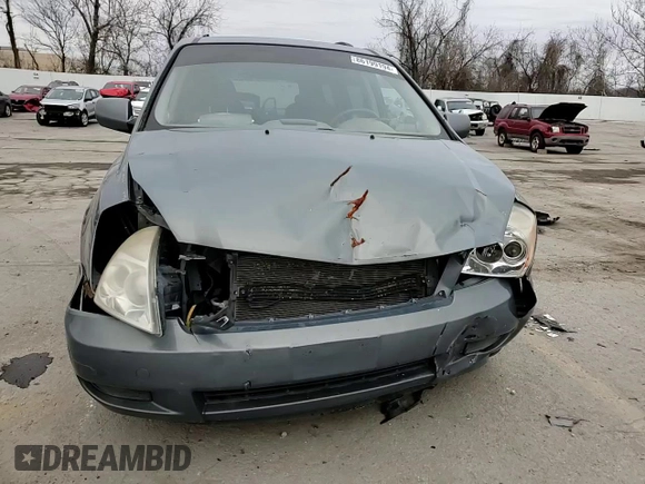 2009 Kia Sedona EX with VIN KNDMB233496314323, listed as a Copart auction lot 86199194 with Not Provided miles and Salvage Title. Bid and sale history available at carsss.com. Image 12.
