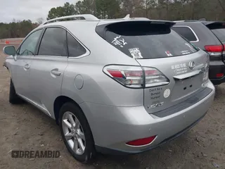 2010 Lexus RX 350 with VIN 2T2ZK1BA2AC031752, listed as a IAAI auction lot 41712099 with 164,871 mi miles. Bid and sale history available at carsss.com. Image 3.