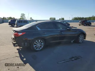 2017 Infiniti Q50 Premium z VIN JN1EV7AP9HM737748, wystawiony jako Copart lot #53266615 z przebiegiem 117 489 mil mil oraz Szkoda całkowita • Salvage title. Historia ofert i sprzedaży dostępna na DreamBid. Obrazek 3.
