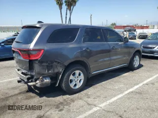 2017 Dodge Durango SXT with VIN 1C4RDHAG1HC847819, listed as a Copart auction lot 62944245 with 110,215 mi miles and Salvage title. Bid and sale history available at DreamBid. Image 3.