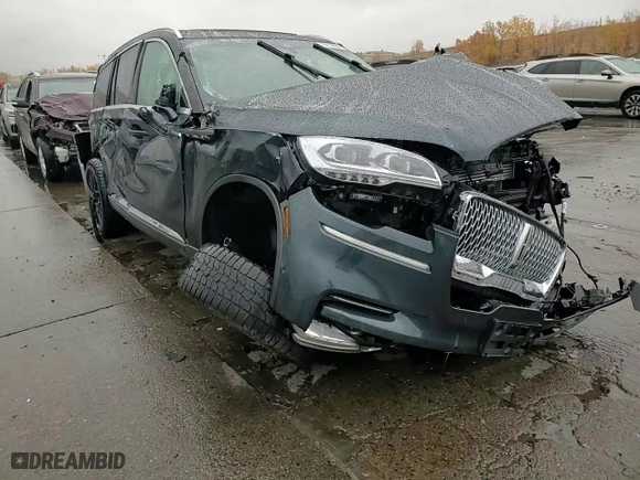2023 Lincoln Aviator Reserve with VIN 5LM5J7XC9PGL18561, listed as a Copart auction lot 78413254 with 26,550 mi miles and Salvage Title. Bid and sale history available at carsss.com. Image 13.