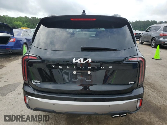 2023 Kia Telluride EX X-Line with VIN 5XYP3DGC2PG329428, listed as a Copart auction lot 54349935 with 36,323 mi miles and Salvage title. Bid and sale history available at DreamBid. Image 6.