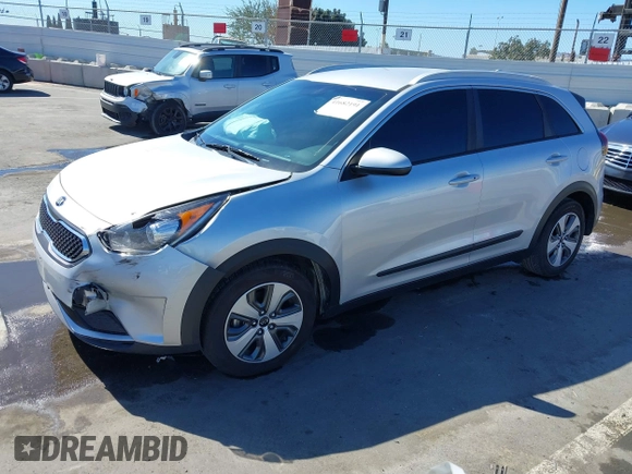 2018 Kia Niro LX with VIN KNDCB3LC9J5157481, listed as a IAAI auction lot 41682191 with 92,578 mi miles. Bid and sale history available at carsss.com. Image 17.
