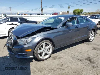 2013 Mercedes-Benz CLS-Class CLS 550 with VIN WDDLJ7DB9DA073775, listed as a Copart auction lot 50209465 with 105,612 mi miles and Salvage Title. Bid and sale history available at carsss.com. Image 1.