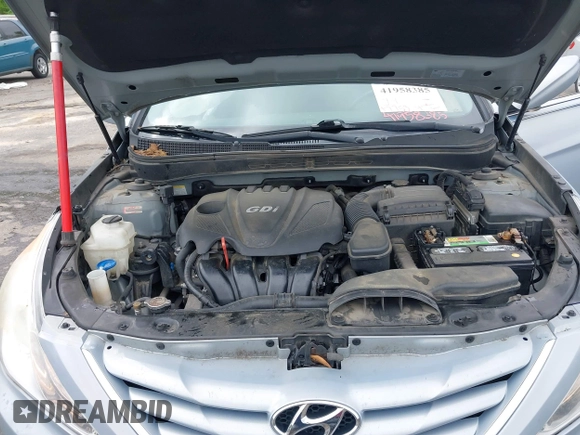 2013 Hyundai Sonata GLS z VIN 5NPEB4AC2DH781807, wystawiony jako IAAI lot #41958385 z przebiegiem 177 531 mil mil oraz . Historia ofert i sprzedaży dostępna na DreamBid. Obrazek 10.