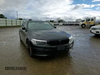 2019 BMW 5 Series 530i with VIN WBAJA5C52KWW13904, listed as a Copart auction lot 41502585 with 43,912 mi miles and Salvage Title. Bid and sale history available at DreamBid. Image 10.