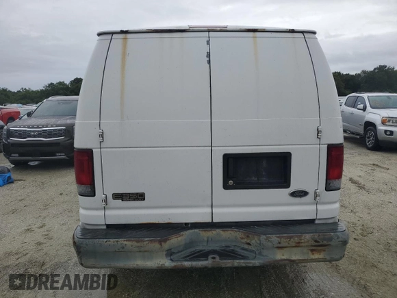 2004 Ford Econoline Cargo with VIN 1FTSE34L94HB46470, listed as a Copart auction lot 75060474 with Not Provided miles and Salvage Title. Bid and sale history available at carsss.com. Image 6.