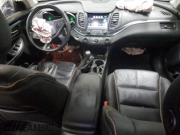 2018 Chevrolet Impala Premier with VIN 2G1125S39J9110015, listed as a Copart auction lot 86891744 with 124,108 mi miles and Salvage Title. Bid and sale history available at DreamBid. Image 8.