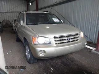 2003 Toyota Highlander with VIN JTEGD21A130059709, listed as a IAAI auction lot 42603502 with 157,719 mi miles and . Bid and sale history available at DreamBid. Image 1.